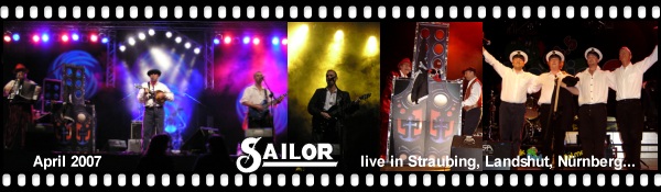 Click here for the new SAILOR concert photos, reviews & video - April 2007